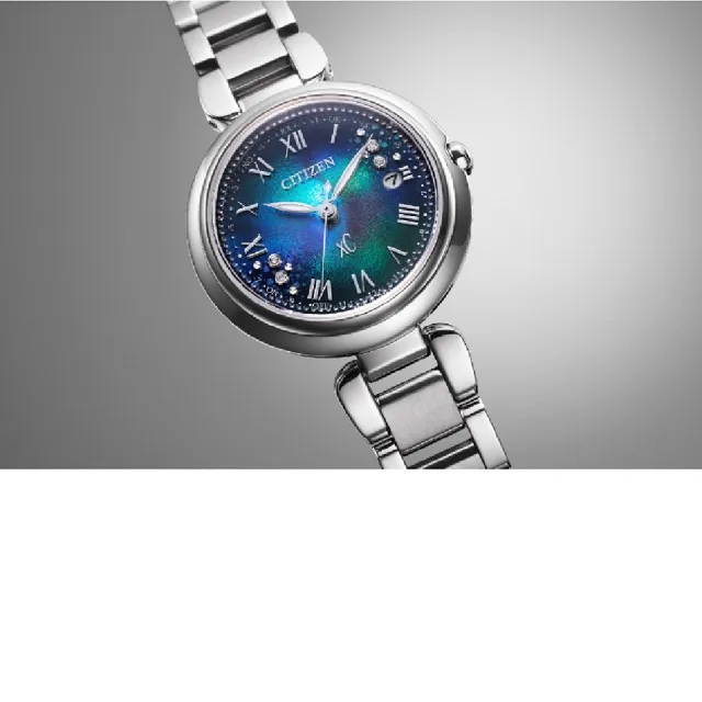 【CITIZEN 星辰】XC 千彩之海光動能電波鈦金屬女錶/29mm(ES9460-61L)