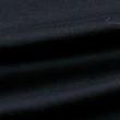 【LE COQ SPORTIF 公雞】瓷柔棉經典百搭長袖T恤 男女款-黑色-LWS23316