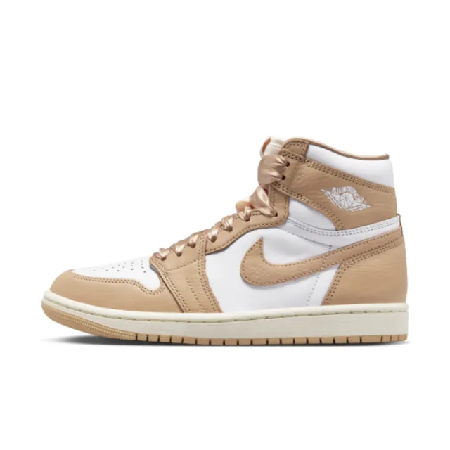 NIKE 耐吉】休閒鞋女鞋運動鞋AJ 喬丹WMNS AIR JORDAN 1 RETRO HI OG 白