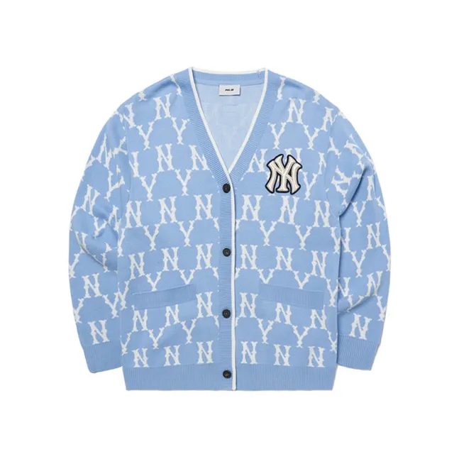 【MLB】針織衫 MONOGRAM系列 老花系列 針織外套(3AKCM0121-多色任選)