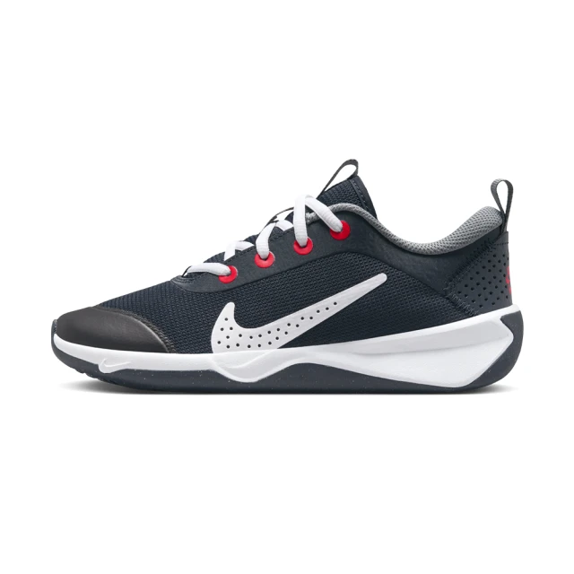 NIKE 耐吉 Omni Multi-Court 女鞋 大童 黑白色 運動 休閒 舒適 休閒鞋 DM9027-402