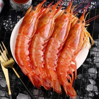 【一手鮮貨】生食刺身用阿根廷天使紅蝦(2盒組/規格L2/單盒約50隻)