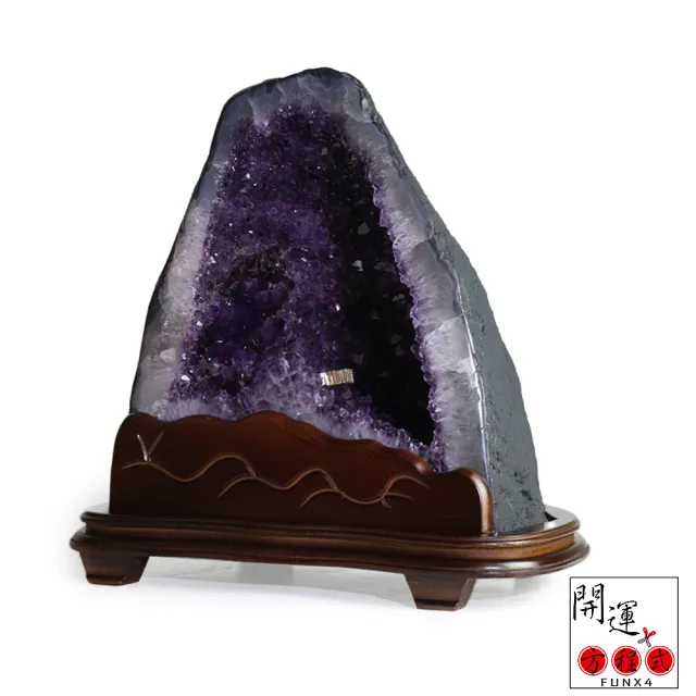 【開運方程式】紫晶洞l特紫大洞深JU374(20.04kg巴西紫水晶洞風水開運擺設)