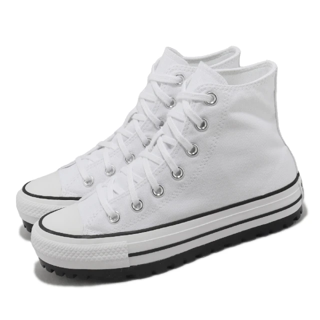 CONVERSECONVERSE 帆布鞋 Chuck Taylor All Star City Trek HI 白 厚底 男女鞋 增高(A06775C)