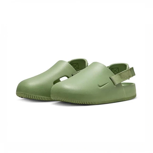 NIKE 耐吉 Nike Calm Mule Olive Green 橄欖綠 拖鞋 厚底 綠 涼拖鞋 女鞋 男鞋 防潑水(FB2185-300)