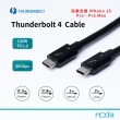 【noda】Thunderbolt 4 Cable Type-C傳輸線 0.5M(Thunderbolt 4 傳輸線 40G)