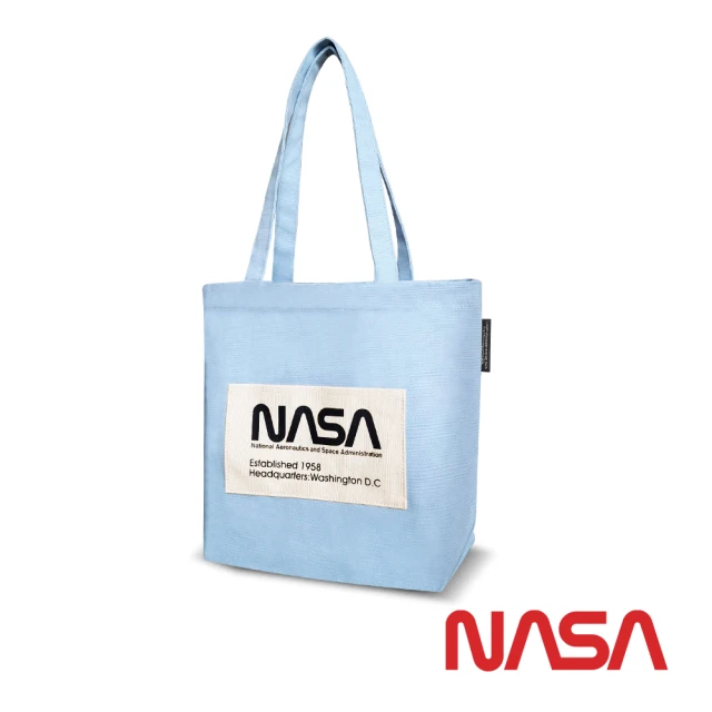 NASA SPACE 美國太空總署 經典厚磅棉質LOGO帆布