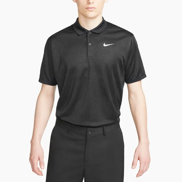 【NIKE GOLF】NIKE GOLF DRI-FIT VCTRY+JCQRD 男士 短袖POLO衫 黑(DV8538-010)