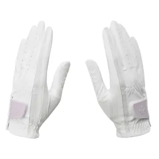 【DESCENTE】WOMENS 360 GRIP TWO-HANDED GLOVES 女士高爾夫球手套(紫丁香色)