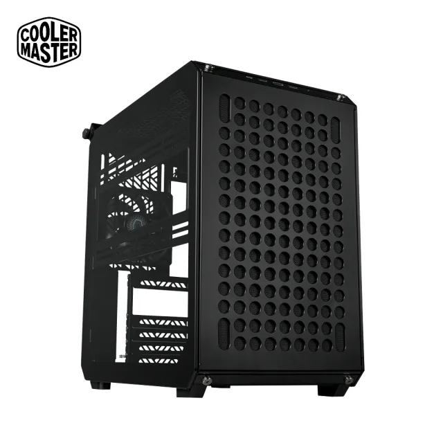 【Cooler Master 酷碼】Cooler Master  QUBE 500 黑色 機殼(QUBE 500 BLACK)