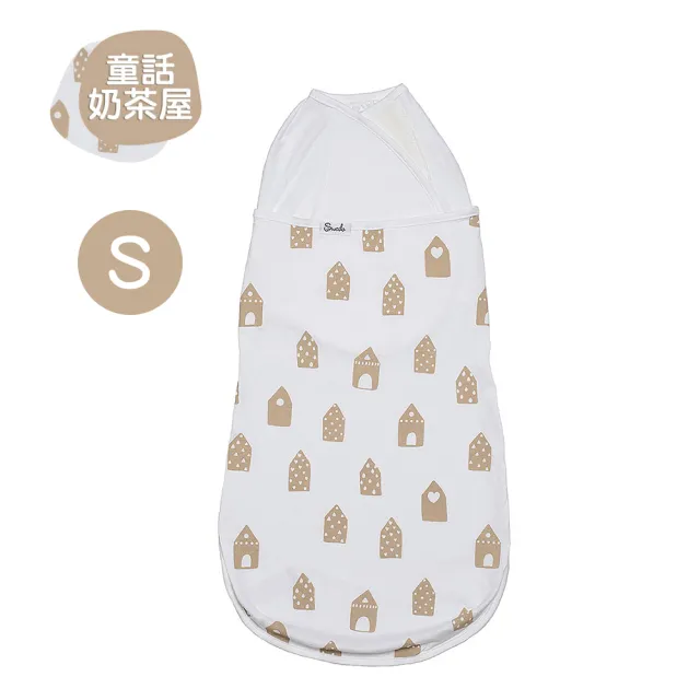 【Swado】靜音好眠包巾睡袋-有機棉童話款(嬰兒舒眠包巾 新生兒包巾 防踢被)