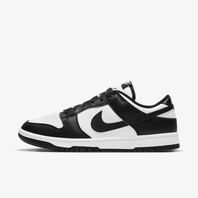 NIKE 耐吉NIKE 耐吉 Dunk Low Retro 男 休閒鞋 經典 運動 低筒 熊貓 簡約 穿搭 黑白(DD1391-100)