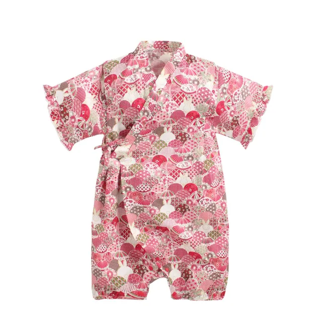 【Baby 童衣】日式和服 寶寶日本包屁衣 夏日麻料連身衣 42122(共20款)
