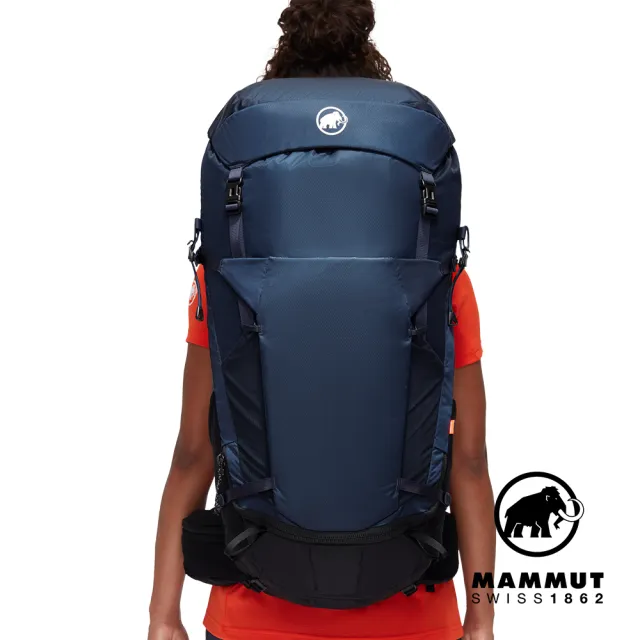 【Mammut 長毛象官方直營】Lithium 50 W 50L 多功能健行後背包 女款 海洋藍/黑 #2530-00770