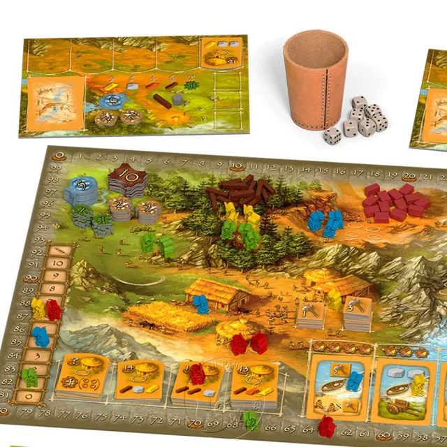 【新天鵝堡桌遊】石器時代 STONE AGE(經典必備款/全家一起來)