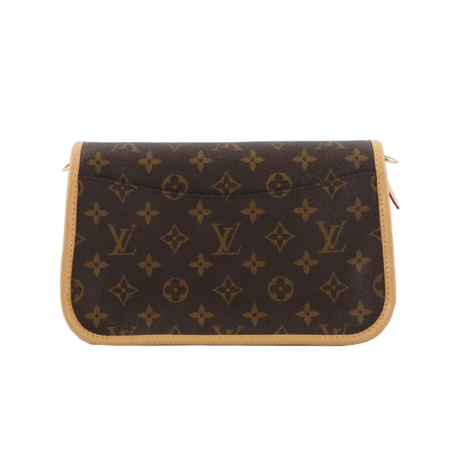 【Louis Vuitton 路易威登】Diane Monogram 帆布翻蓋二用馬鞍包(M45985)