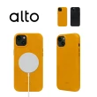 【Alto】iPhone 15 Plus 6.7吋 MagSafe磁吸式皮革輕薄防摔手機殼(支援MagSafe 真皮 輕薄 防摔)