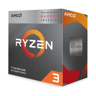 【AMD 超微】Ryzen 3-3200G 4核心3.6GHz 處理器