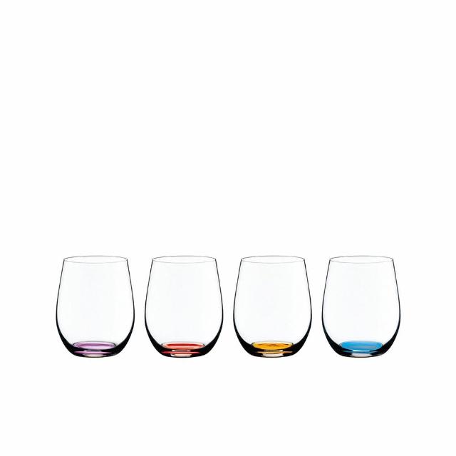 【Riedel】Happy O 彩色派對紅酒杯-4入組