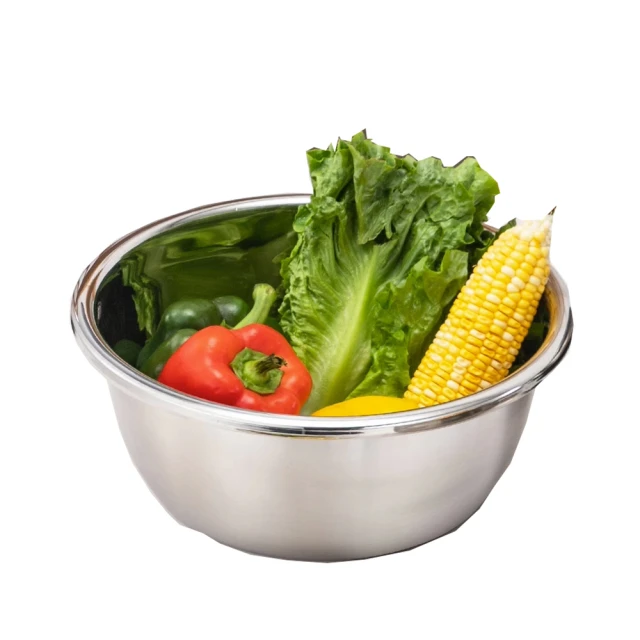 掌廚可樂膳 不鏽鋼多功能蔬果料理瀝水籃調理盆4件組(D01)