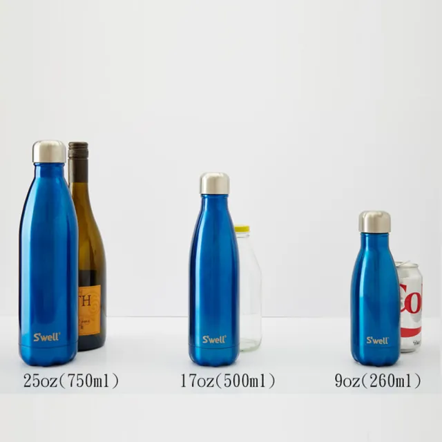 【S’well】Sailcloth-17oz-美國時尚不鏽鋼保冷.保溫杯500ml(Textile COLLECTION 保溫瓶)