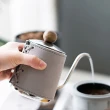 【PO:】不鏽鋼陶瓷塗層保溫咖啡杯禮盒組(棱角保溫杯460ml/手沖壺-灰/咖啡濾網/多色可選)