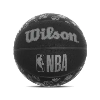 【WILSON】籃球 NBA All Team 7號球 黑 灰 室內外通用 合成皮 威爾森(WTB1300XBNBA)