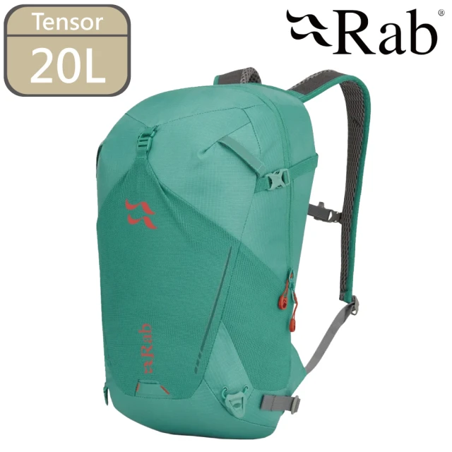 【RAB】Tensor 20 健行多功能背包-龍捲風綠 QAP-01-20(登山、背包、每天、旅遊、戶外)