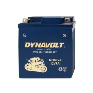 【Dynavolt 藍騎士】MG8ZV-C(對應型號YTZ8V GTZ8V 為湯淺YTX7L-BS 效能升級版)