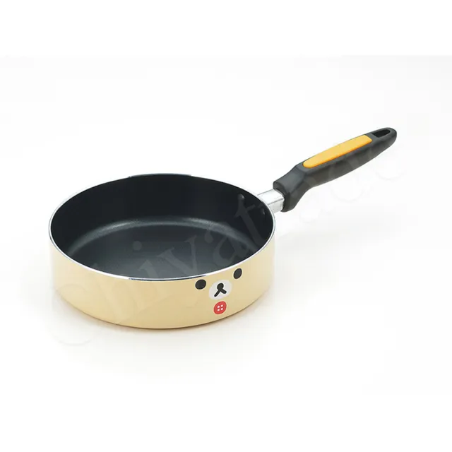 【百科良品】拉拉熊 懶懶熊 不沾鍋 平底鍋 煎鍋 炒鍋 20cm IH爐可用鍋(日本境內版)