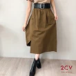 【2CV】現貨 冬新品 日系鬆緊不規則長裙QD010