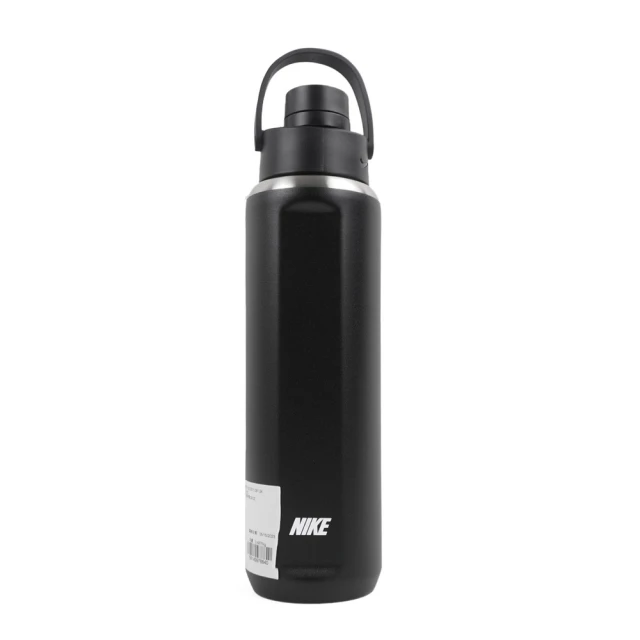 NIKE 耐吉 Recharge 大口徑保冷瓶 24oz 不鏽鋼 登山 運動 單車 水壺 黑(DX7047-091)