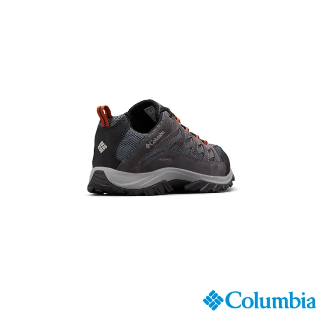 【Columbia 哥倫比亞官方旗艦】男款-CRESTWOOD™Omni-Tech防水登山鞋深-深灰色(UBI53720DY/HF)