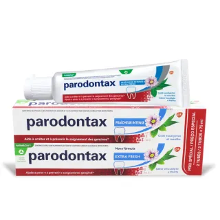 【Parodontax 牙周適】牙齦護理牙膏 潔淨清新(120g X 4入)