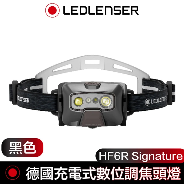 德國 Led Lenser HF6R Signature充電式數位調焦專業頭燈