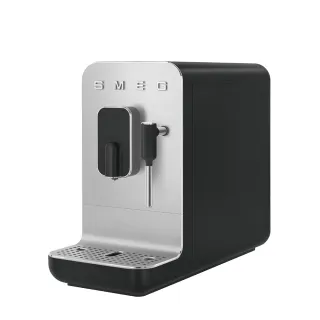 【SMEG】義大利全自動義式咖啡機BCC12款-耀岩黑(BCC12BLM)