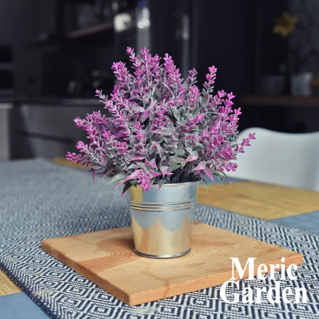【Meric Garden】創意北歐ins風仿真迷你療癒小盆栽/桌面裝飾擺設(4色一組)