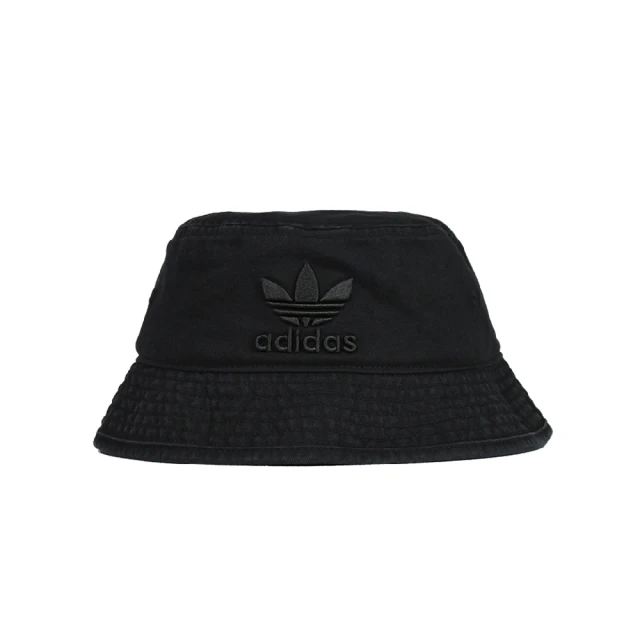 adidas 愛迪達 BUCKET HAT AC 運動帽 休閒帽 漁夫帽(男/女 水洗黑 IK9579)