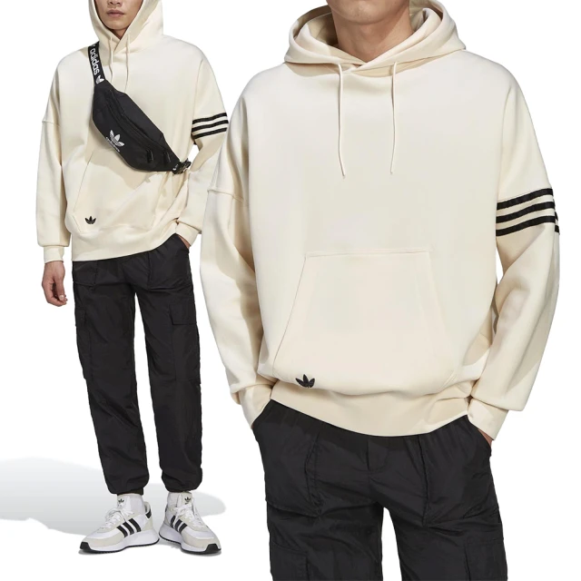 adidas 愛迪達 New C Hoodie 男款 米色 