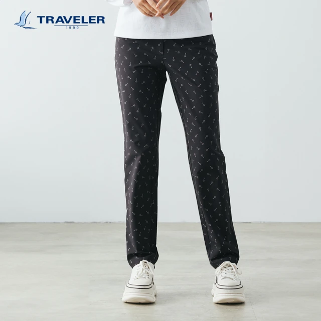 TRAVELER 旅行者 女款四面彈吸排長褲＿232TR509(四面彈/吸排長褲)