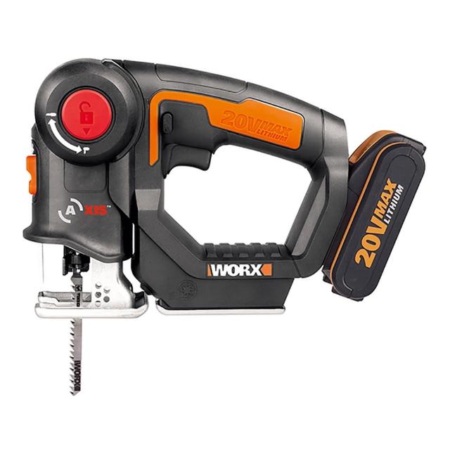 【WORX 威克士】20V 鋰電變形金剛軍刀鋸 雙電池(WX550.1)