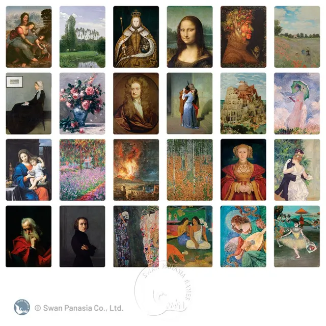 【新天鵝堡桌遊】名畫神偷 Stolen Paintings(全家一起來、越多人越好玩)