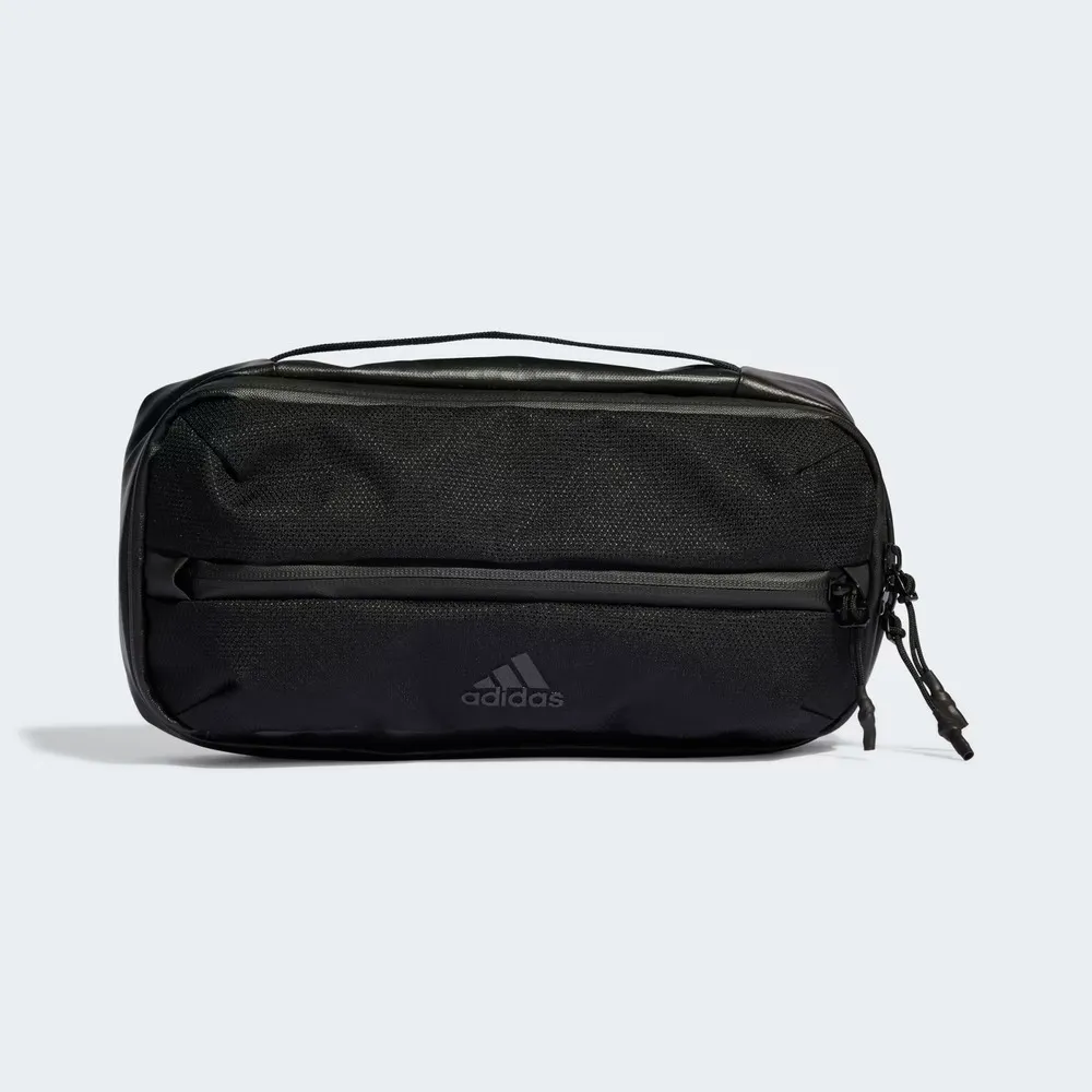 【adidas 愛迪達】4CMTE SlingBag 斜背包 斜肩包 隨身包 運動 休閒 日常 愛迪達 黑(IB2675)