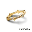 【Pandora官方直營】迪士尼《米奇與米妮》造型永恆璀璨戒指