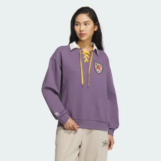 【adidas 愛迪達】長袖上衣 大學T 女 - Originals(IN1093)