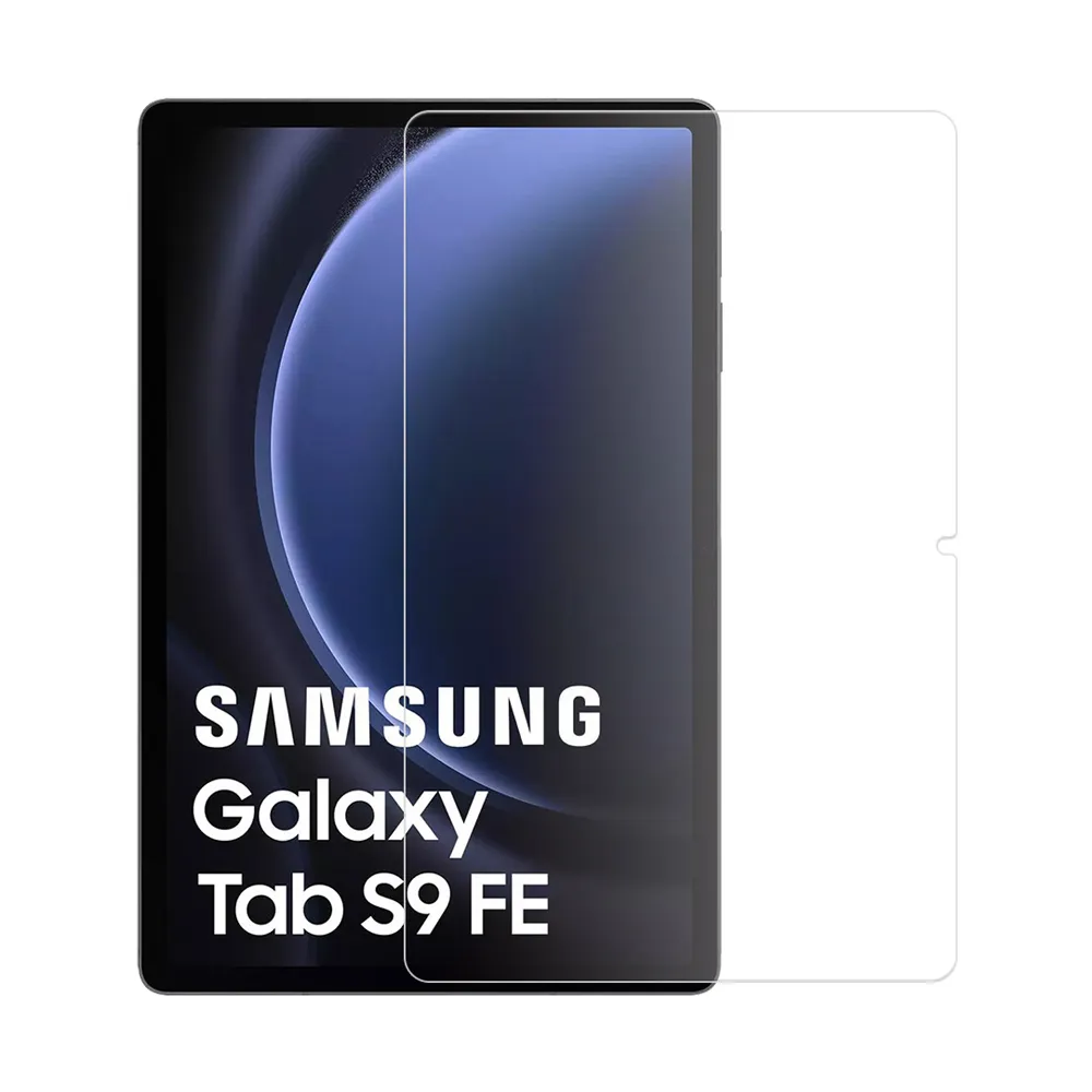 【Metal-Slim】Samsung Galaxy Tab S9 FE SM-X510/SM-X516 9H弧邊耐磨防指紋鋼化玻璃保護貼