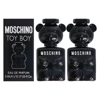 【MOSCHINO】莫斯奇諾 TOY BOY 男性淡香精 5ml 小香 *2入組(專櫃公司貨)