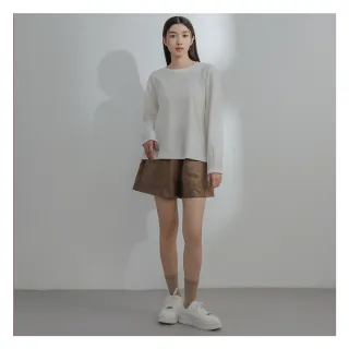 【MO-BO】MIT有機棉立體袖型打折T