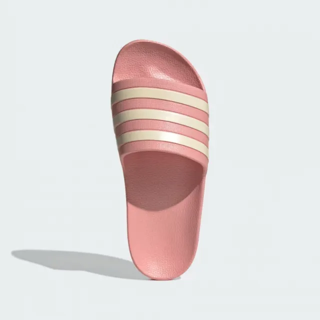 【adidas 愛迪達】拖鞋 女鞋 運動 ADILETTE AQUA 粉 GZ5877