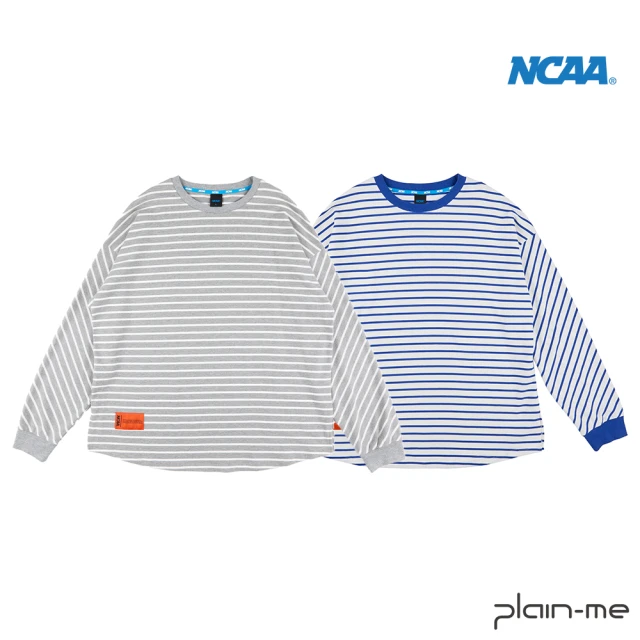 plain-me NCAA 基本華夫格薄長T NCAA012